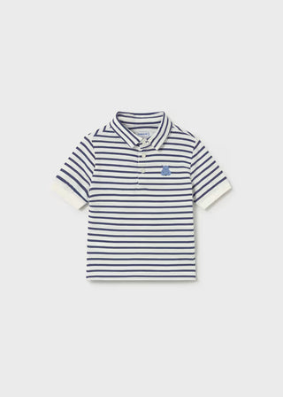 Polo rayé brodé bébé (6mois à 2 ans)
