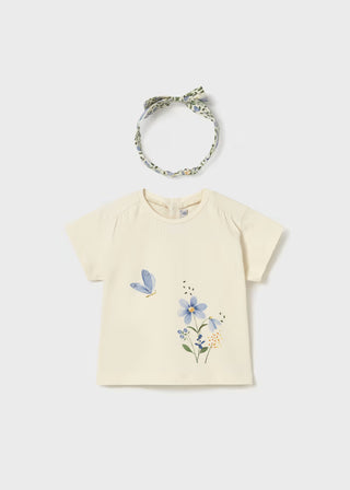 T-shirt avec serre-tête