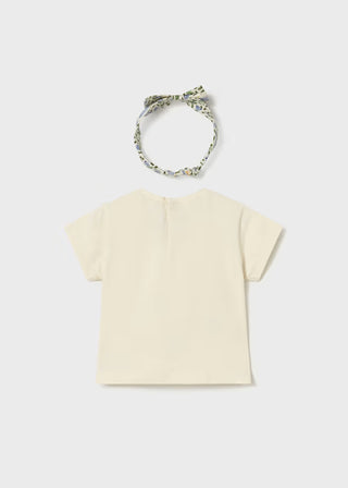 T-shirt avec serre-tête