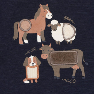Chandail à col rond (3-12 Mois)