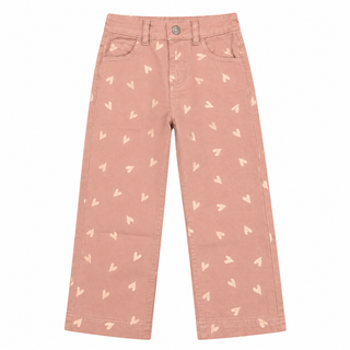 Pantalon à cœurs (4- 10 ans)