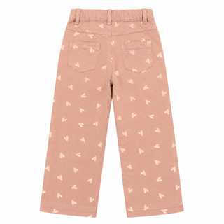 Pantalon à cœurs (4- 10 ans)