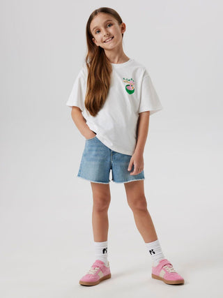 Short en jeans