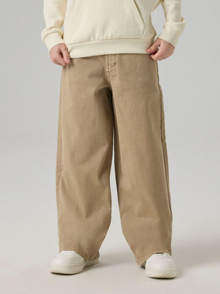 Jeans beige (8-14 Ans)