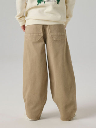 Jeans beige (8-14 Ans)