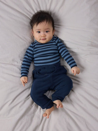 Pantalon bleu foncé (NB-9Mois)
