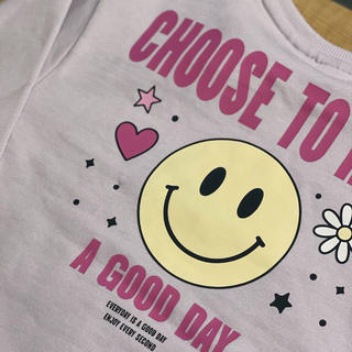 Sweatshirt avec sourire (2 à 8 ans)