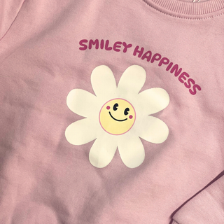 Sweatshirt avec sourire ( 2 à 8 ans )