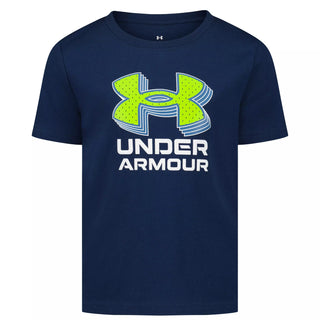 T-shirt bleu manches courtes (2-4 Ans)