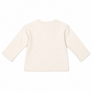 T-shirt bordée manches longues (6mois- 4 ans)