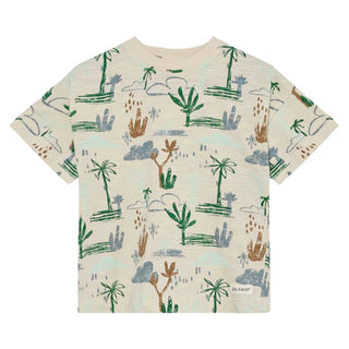 T-shirt Imprimée Feuillage (4-10 Ans)