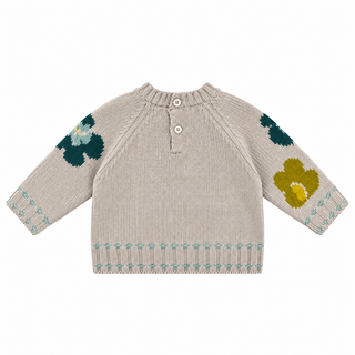 Tricot à fleurs (6 mois- 2 ans)