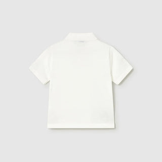 Polo blanc (6-24 Mois)