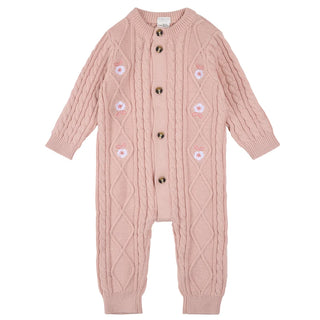 Combinaison en tricot (3-24 Mois)