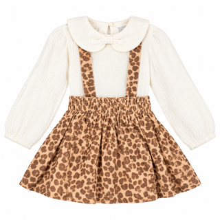 Jupe à brettelles (12 mois- 4 ans)