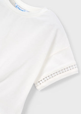 T-shirt à noeuds pour fille (2 à 10 ans)