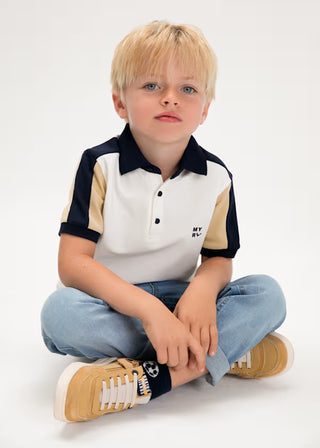 Polo combiné garçon