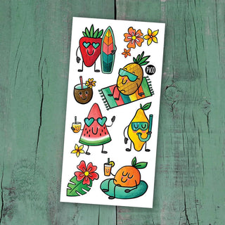 Tattoos Fruits a la plage