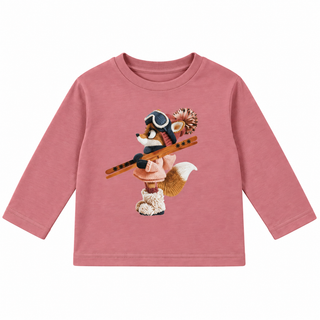T-shirt à manches longues (2- 8 ans)