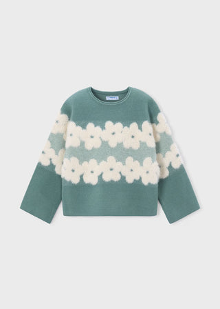 Chandail à fleur (2-10 Ans)