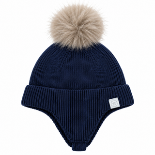 Tuque à pompon (9 mois- 3 ans)