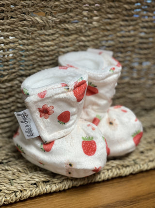 Pantoufle fraise