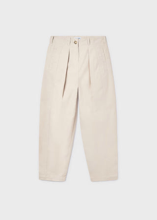 Pantalon Gabardine Plate pour fille (8 à 16 ans)