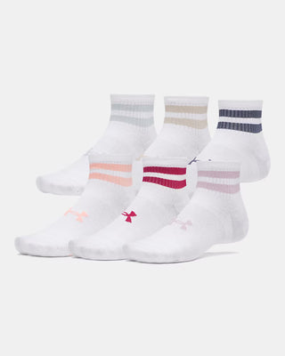 Lot de 6 pairs de chaussettes Under Armour (M)