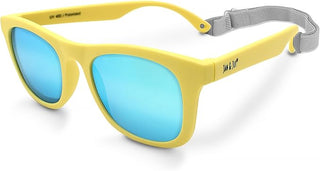 Lunettes de soleil polarisées avec sangle jaune