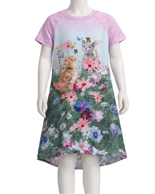 Robe de nuit chat