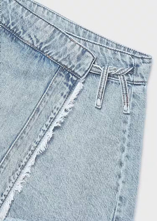 Jupe-Short en jeans (8-16 Ans)