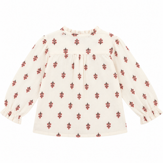 Blouse fleurie (8- 14 ans)