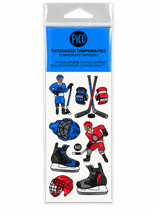 Tatouage la folie du hockey