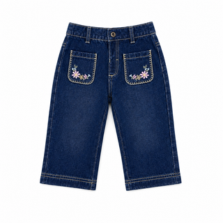 Jeans bordée (12mois- 4T)