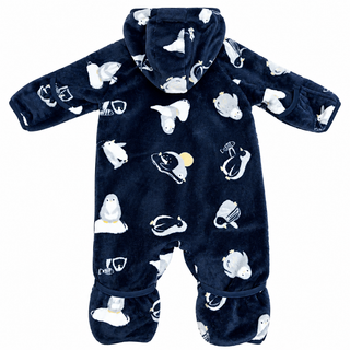 Combinaison pingouin en peluche (3- 24 mois)