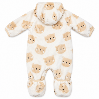 Combinaison ourson en peluche (3- 24 mois)