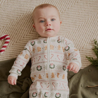 Pyjama avec motif de Noël