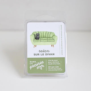 Cube cire de soya