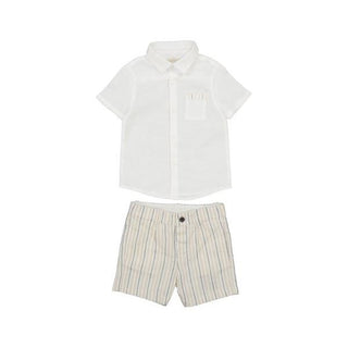 Ens. bermuda et chemise