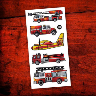 Tatouage Camions de pompier