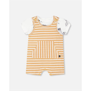 Cache-couche et salopette