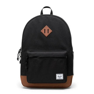 Sac à dos noir et tan