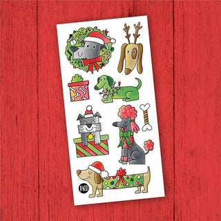 Tatouage Les chiens de Noël