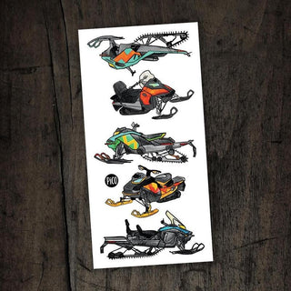 Tatouage Motoneiges