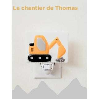 Veilleuse Le chantier de Thomas
