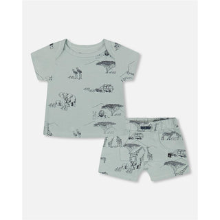 T-shirt et short