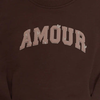 Coton ouaté brun "Amour" (3-24 Mois)