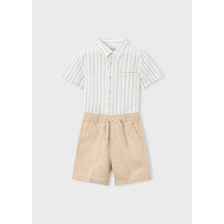 Ens. chemise et bermuda