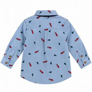 Chemise avec nœud papillon inclus (0- 8 ans)