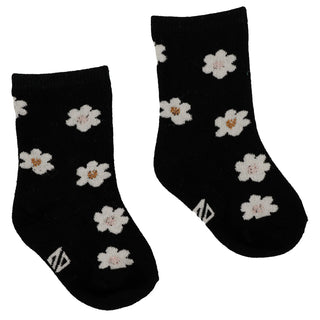 Chaussettes motifs à fleurs (0- 24 mois)